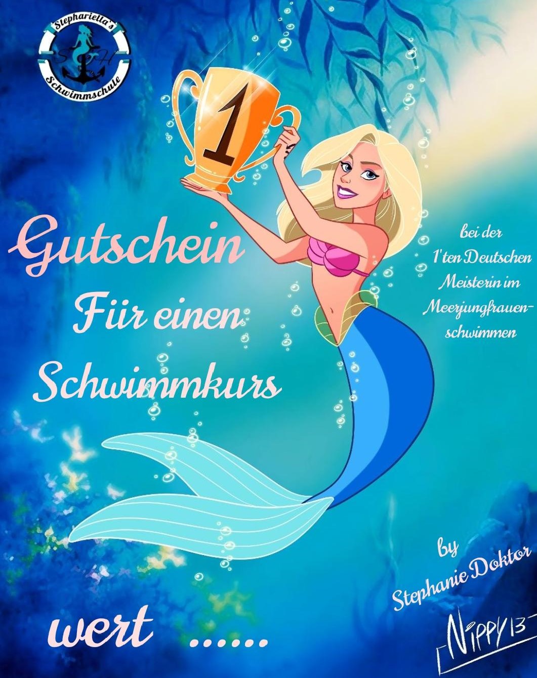 Stephariella`s Schwimmkurs Gutschein