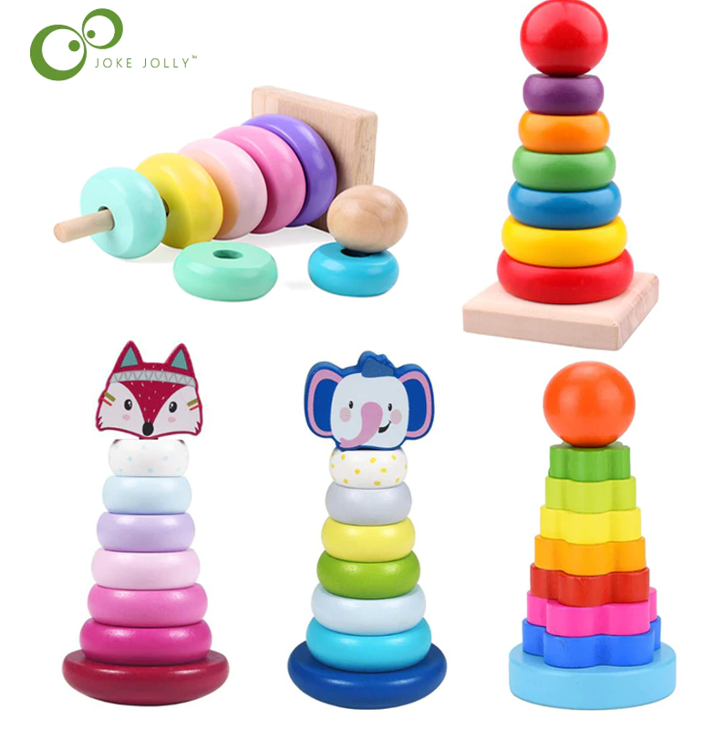 Hanoi Turm Tier Regenbogen